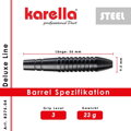 Karella Barrels only DL-04 Steeltip 23g