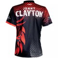 Red Dragon Shirt Jonny Clayton Tour Polo