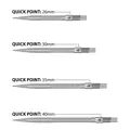 Harrows Steel Tips Quick Point HM Grip