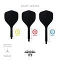 Condor Axe 120 three-wing flights Clear Red Standard
