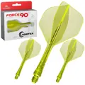Mission Flights Force 90 Vortex Clear Neon Yellow No.2
