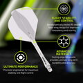 Winmau Flights Fusion Clear No.2