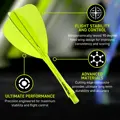 Winmau Flights Fusion Arrow Yellow