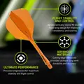 Winmau Flights Fusion Orange No.6