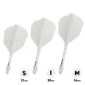 Winmau Flights Fusion Solid White No.6