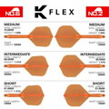 Target Flights K-Flex Neon Orange No.6