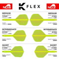 Target Flights K-Flex Neon Yellow No.2