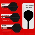 Target Flights K-Shift Black No.2