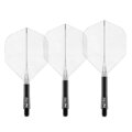 Red Dragon Flights Nitro Flite Black & Clear