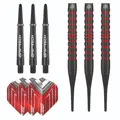Goat Steeltip Darts Podium Black & Red 20g