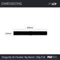 Red Dragon Softtip Darts Dragonfly 95 Parallel 20g