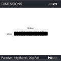 Red Dragon Softtip Darts Paradym Parallel 20g