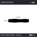 Red Dragon Softtip Darts Clarion Black 20g