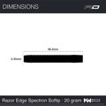 Red Dragon Softtip Darts Razor Edge Spectron 20g