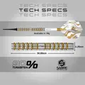 Red Dragon Softtip Darts Paradym Gold Parallel 20g