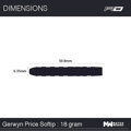 Red Dragon Softtip Darts Gerwyn Price 22g
