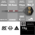 Target Softtip Darts Stephen Bunting 95K 19g
