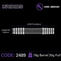 Winmau Softtip Darts Kairos 2 20g