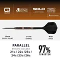 Harrows Steeltip Darts Wolfram Trinity QP 24g