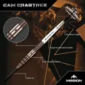 Mission Steeltip Darts Cam Crabtree V2 24g
