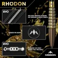 Mission Steeltip Darts Rhodon 25g