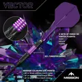 Mission Steeltip Darts Vector 22g