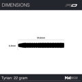 Red Dragon Steeltip Darts Tyrian 22g