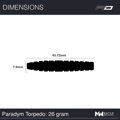 Red Dragon Steeltip Darts Paradym Torpedo 26g