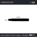 Red Dragon Steeltip Darts Jonny Clayton Premier League SE 24g 