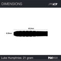 Red Dragon Steeltip Darts Luke Humphries 21g