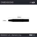 Red Dragon Steeltip Darts Jonny Clayton Element 24g