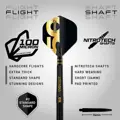 Red Dragon Steeltip Darts Peter Wright 50 Year 21g