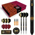 Red Dragon Steeltip Darts Peter Wright 50 Year 21g