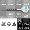 Target Steeltip Darts Rob Cross 95K SP 25g