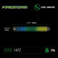 Winmau Steeltip Darts Firestorm 22g