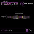 Winmau Steeltip Darts Simon Whitlock 85% Black 24g