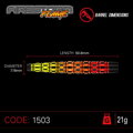 Winmau Steeltip Darts Firestorm Flame 21g