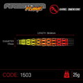 Winmau Steeltip Darts Firestorm Flame 25g