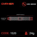Winmau Steeltip Darts Cypher 24g