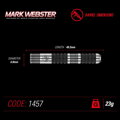 Winmau Steeltip Darts Mark Webster Diamond 23g