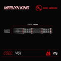 Winmau Steeltip Darts Mervyn King SE 22g