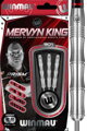 Winmau Steeltip Darts Mervyn King Silver 24g