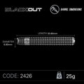 Winmau Steeltip Darts Blackout 25g