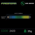 Winmau Steeltip Darts Firestorm 25g