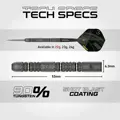 Winmau Steeltip Darts MvG Signature 23g