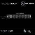 Winmau Steeltip Darts Blackout 23g