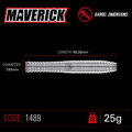 Winmau Steeltip Darts Maverick 25g