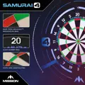 Mission sisalový terč Samurai 4 White