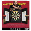 Shot Michael Smith Dartboard Cabinet Set