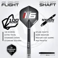 Winmau set Blade 6 TC + Surround + 2 sets of darts